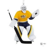 Hallmark NHL Nashville Predators Goalie Christmas Ornament (0001OSL1754)