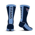 For Bare Feet NFL TENNESSEE TITANS MVP Crew Sock Team Color Youth