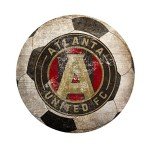 Atlanta United FC 12" Soccer Ball Shaped Sign