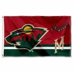WinCraft Minnesota Wild Logo Insignia 3x5 Feet Banner Flag