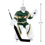 Hallmark NHL Minnesota Wild Goalie Christmas Ornament, 0001OSL1752