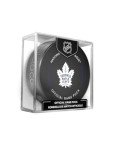 Toronto Maple Leafs Official Game Hockey Puck with Holder