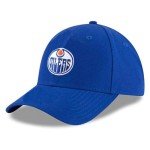 Outerstuff Edmonton Oilers Youth Boys Girls Size Team Logo Adjustable Strapback Hat, Blue