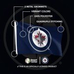 Desert Cactus Winnipeg Jets Flag NHL 100% Polyester Indoor Outdoor 3x5 feet National Hockey League Team Flags (Design #1)