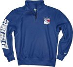 Blue 84 Standard NHL Officially Licensed Quarter Zip Sweatshirt Team Color
