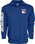 Blue 84 Standard NHL Officially Licensed Quarter Zip Sweatshirt Team Color