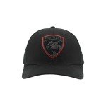 ZHATS Standard NHL Officially Licensed Adjustable Snapback Hat Dakota Element Black, One Size