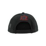 ZHATS Standard NHL Officially Licensed Adjustable Snapback Hat Dakota Element Black, One Size