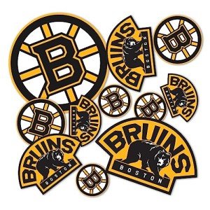 Desert Cactus Boston Bruins Sticker NHL Team National Hockey League Vinyl Decal Laptop Water Bottle Car Scrapbook Sheet (Type 1-1)