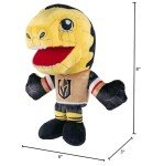 Bleacher Creatures Vegas Golden Knights Chance 8" NHL Kuricha Mascot Sitting Plush - Soft Chibi Inspired Mascot