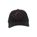 ZHATS Standard NHL Officially Licensed Adjustable Snapback Hat Dakota Element Black, One Size