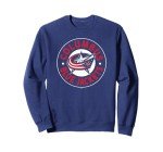 Columbus Blue Jackets Symbol Navy Officially Licensed Sweatshirt