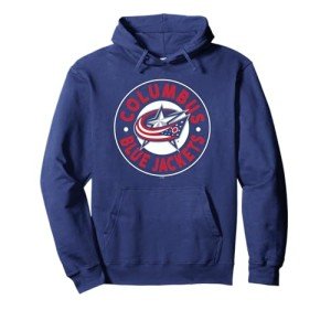 Columbus Blue Jackets Symbol Navy Officially Licensed Pullover Hoodie