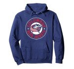 Columbus Blue Jackets Symbol Navy Officially Licensed Pullover Hoodie