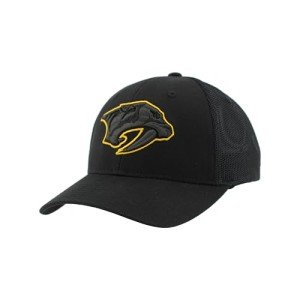 ZHATS Standard NHL Officially Licensed Adjustable Snapback Hat Dakota Element Black, One Size