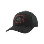 ZHATS Standard NHL Officially Licensed Adjustable Snapback Hat Dakota Element Black, One Size