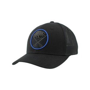 ZHATS Standard NHL Officially Licensed Adjustable Snapback Hat Dakota Element Black, One Size