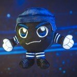 Bleacher Creatures Toronto Maple Leafs 8" NHL Kuricha Hockey Puck Sitting Plush - Soft Chibi Inspired Plush