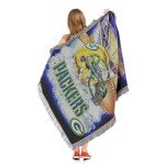 Northwest NFL Green Bay Packers Unisex-Adult Woven Tapestry Throw Blanket, 48" x 60", Home Field Advantage