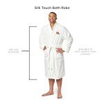 Northwest NFL Cleveland Browns Unisex-Adult Silk Touch Bath Robe, Large/X-Large, Team Colors