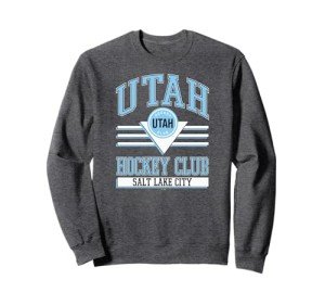 Utah Hockey Club Dark Heather Officially Licensed Sweatshirt