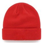 '47 NHL Unisex-Adult Primary Logo Cuffed Knit Beanie Hat Cold Weather Hat, One Size (US, Alpha, One Size, Calgary Flames)