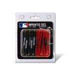 Team Golf MLB Arizona Diamondbacks Pack Of 50 Golf Tees 2-3/4" Golf Tees, 50 Pack, Regulation Size, Multi Team Colors