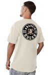 Blue 84 Standard NHL Officially Licensed T-Shirt Ringspun Front/Back Ivory Puck