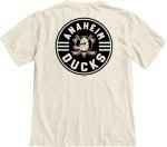 Blue 84 Standard NHL Officially Licensed T-Shirt Ringspun Front/Back Ivory Puck