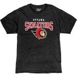 Blue 84 Standard NHL Officially Licensed T-Shirt Heathered Black