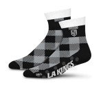 For Bare Feet NHL LOS ANGELES KINGS Cozy Buff Plush Cabin Sock Team Color OSFM