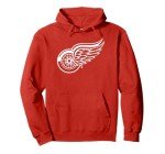 Detroit Red Wings Icon Red Officially Licensed Pullover Hoodie