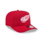 New Era NHL 9FIFTY A-Frame Adjustable Snapback Hat Cap One Size (US, Alpha, One Size, Detroit Red Wings - Red)