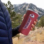 Rico Industries NHL Hockey Colorado Avalanche 18oz Soft Touch, Easy Grip Tumbler