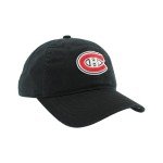 ZHATS Standard NHL Officially Licensed Adjustable Hat Scholarship Icon Black, One Size