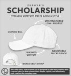 ZHATS Standard NHL Officially Licensed Adjustable Hat Scholarship Icon Black, One Size