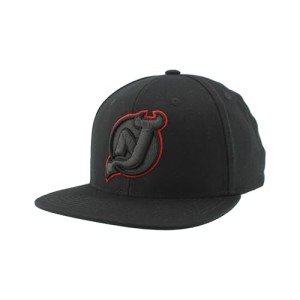 ZHATS Standard NHL Officially Licensed Adjustable Snapback Hat Flat Bill Z11 Black Element, One Size