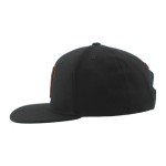 ZHATS Standard NHL Officially Licensed Adjustable Snapback Hat Flat Bill Z11 Black Element, One Size