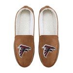 FOCO Atlanta Falcons NFL Mens Exclusive Beige Moccasin - L