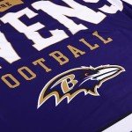 FOCO Baltimore Ravens NFL Team Property Of Sherpa Fleece Blanket