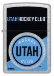 Zippo NHL Utah Hockey Club 2024 Street Chrome Pocket Lighter