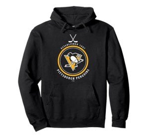 Pittsburgh Penguins Est 1967 Black Officially Licensed Pullover Hoodie