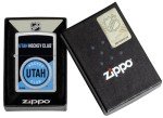 Zippo NHL Utah Hockey Club 2024 Street Chrome Pocket Lighter