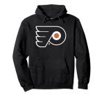 Philadelphia Flyers Icon Black Officially Licensed Pullover Hoodie