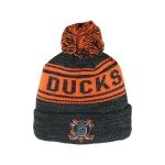 ZHATS Standard NHL Officially Licensed Beanie Pom Snag, Black, One Size