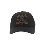 ZHATS Standard NHL Officially Licensed Adjustable Snapback Hat Dakota Element Black, One Size