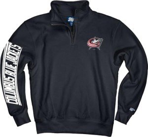 Blue 84 Standard NHL Officially Licensed Quarter Zip Sweatshirt Team Color
