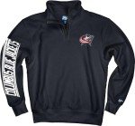 Blue 84 Standard NHL Officially Licensed Quarter Zip Sweatshirt Team Color