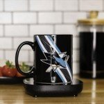 Uncanny Brands San Jose Sharks Logo Mug Warmer with Mug – Keeps Your Favorite Beverage Warm - Auto Shut On/Off