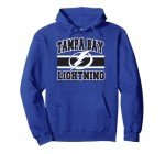 Tampa Bay Lightning Stripe Royal Blue Officially Licensed Pullover Hoodie